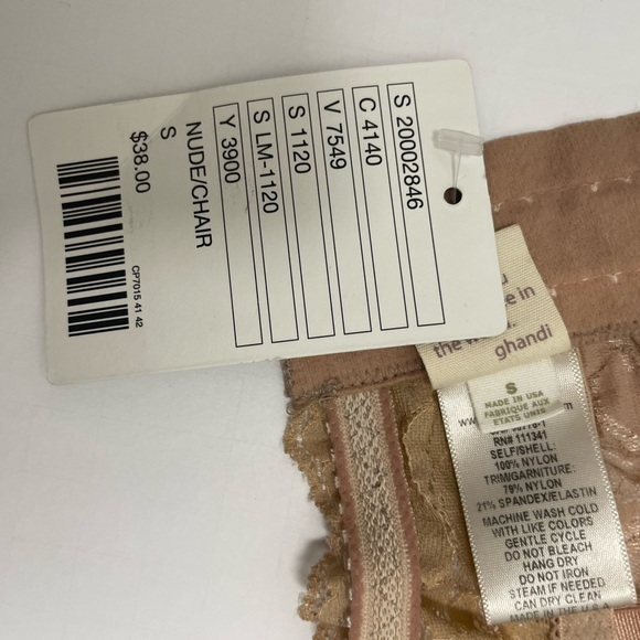 Anthropologie Lace Bandeau Bra in Tan - Picture 5 of 9